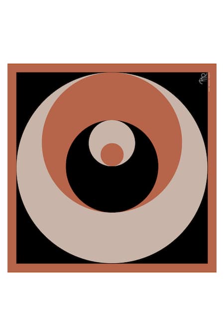 Shop Thee Modern Roots Black Cosmic Visions Silk Scarf at Aza Fashions Shop_Thee Modern Roots_Black Cosmic Visions Silk Scarf _at_Aza_Fashions