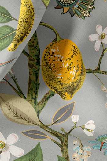 Thee Modern Roots_Green Nectar And Citrus Cotton Scarf_Online_at_Aza_Fashions
