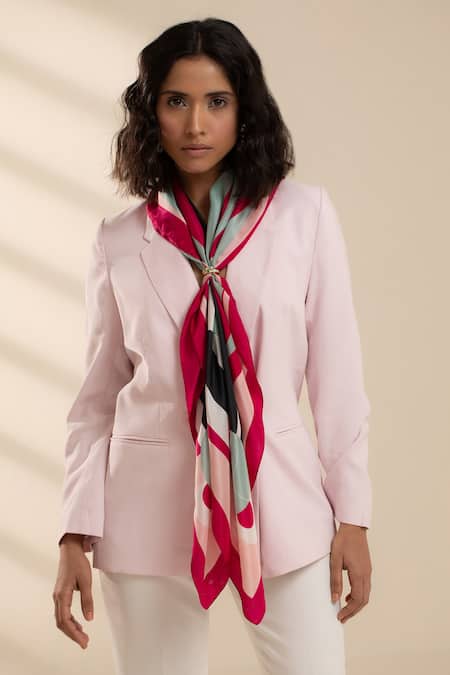 Thee Modern Roots Inverted Wonders Silk Scarf 