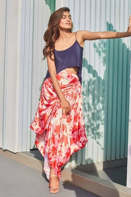 Floral skirt outlet