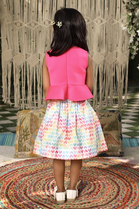 Baby Girls Casual Halter Sleeveless Top Floral Skirt Shorts - Temu
