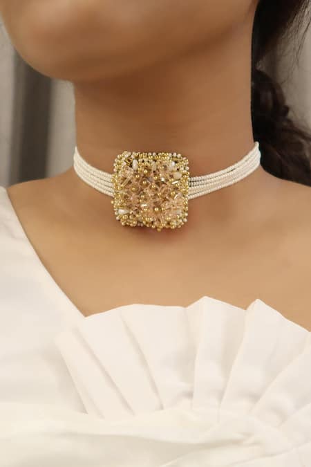 Vaidaan Gold Plated Daiwik Choker 