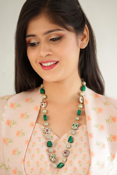 Ishhaara Stone Embellished Necklace 