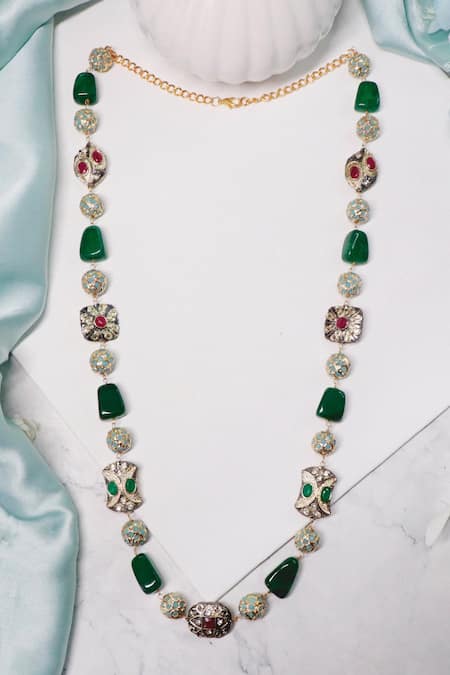 Ishhaara Stone Embellished Necklace 
