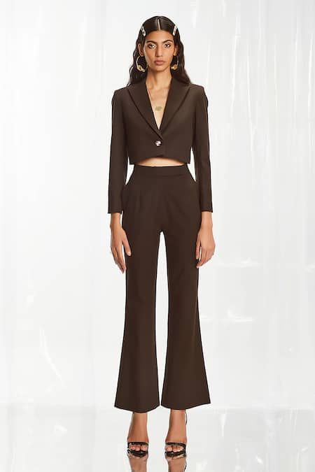VMKAMILLA Tailored Trousers | Black | Vero Moda®