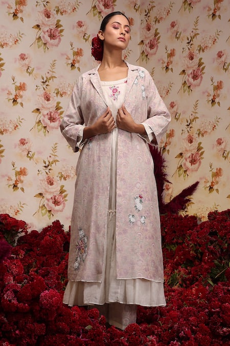 Buy Pragya Textile Women's Jacket Style Rayon Anarkali Kurta (M, Green) at  Amazon.in