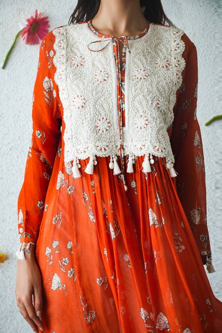 Shachi Sood Floral Print Kurta Set 