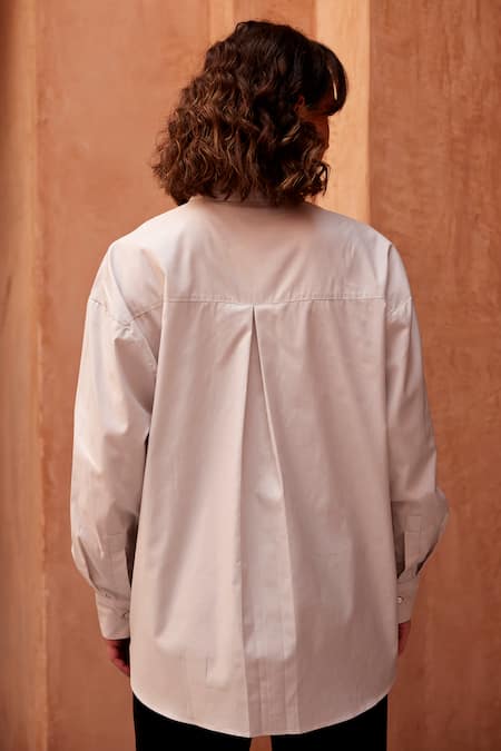 Palak Khandelwal Floral Patch Shirt 