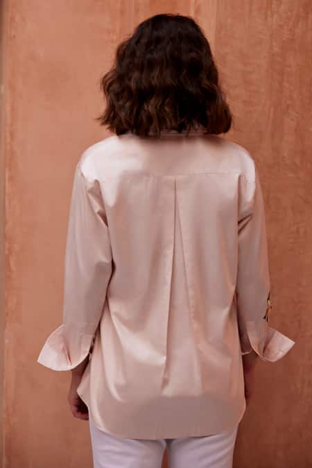 Palak Khandelwal Sequin Embroidered Shirt 