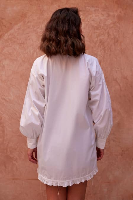 Palak Khandelwal Floral Patchwork Embroidered Shirt 