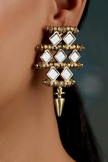 Bollywood Indian Alloy Metal Women`s Traditional & Ethnic Earrings & Studs  | eBay