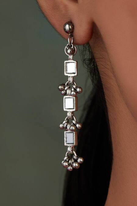 Lorne Mirror Earrings II – White Label Project