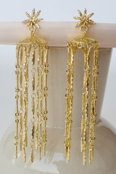 The Loom Art Starfall Dangle Earrings 