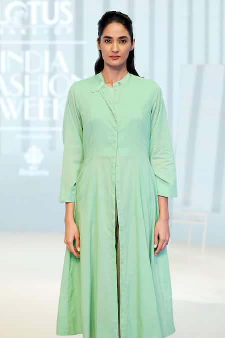 Dhi Cotton Panelled Kurti 