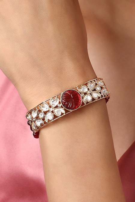 Red Ghost White Ghost Stone Bracelet Natural Ore Crystal - Shop Hanhan  Jewelry Bracelets - Pinkoi