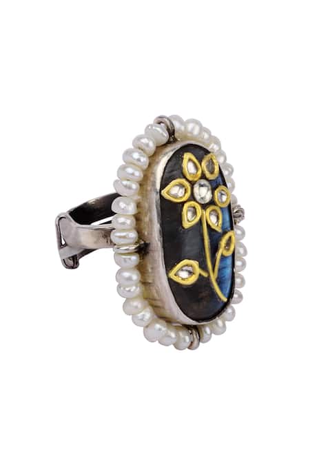 Sangeeta Boochra X Payal Singhal Nysa Stone Studded Ring 