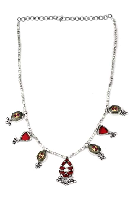 Sangeeta Boochra X Payal Singhal Aasma Handcrafted Pendant Necklace 