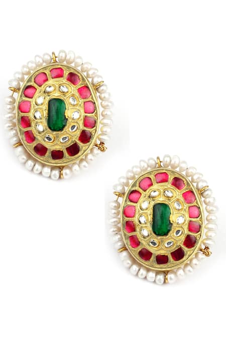 Sangeeta Boochra X Payal Singhal Naaz Handcrafted Earrings 
