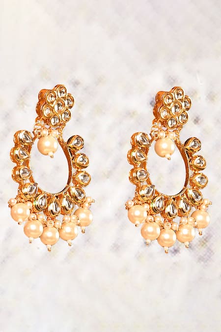 Minaki Floral Kundan Choker Set 