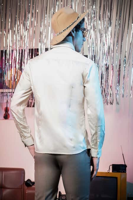 Abkasa Ranch Contrast Placket Shirt 