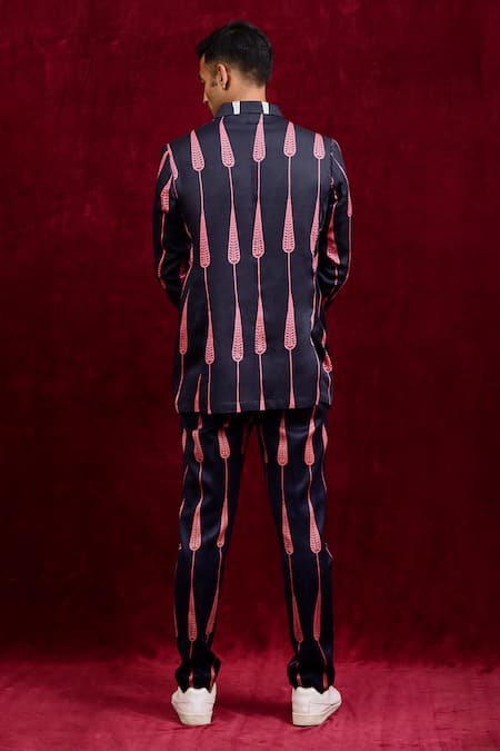 Gaurav Katta Euphorbia Hand Painted Blazer 