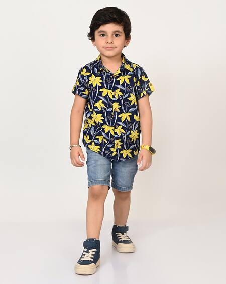 boys floral t shirt