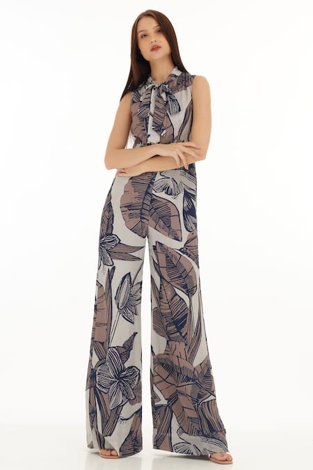 KoAi Blossom Pattern Jumpsuit 