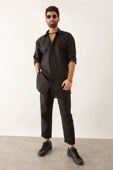 Best Black Shirt Combination Pants For Men
