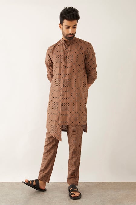 Son of A Noble Snob Simo Balance Print Kurta & Pant Set 