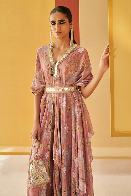 Priyanka Singh Embroidered Silk Potli 