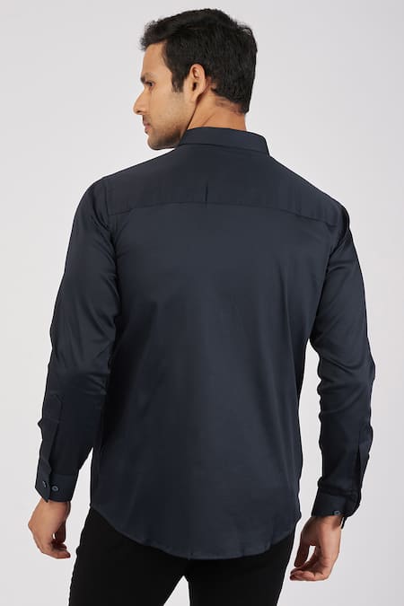 Sanjana Reddy Designs Eagle Embroidered Shirt 