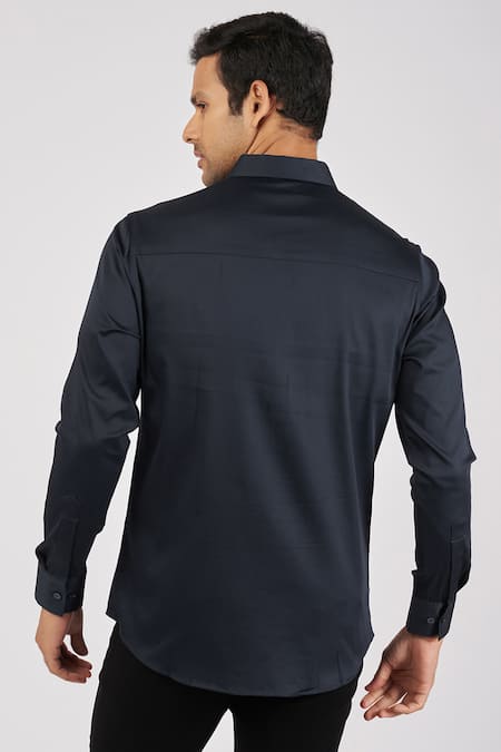 Sanjana Reddy Designs Eagle Embroidered Shirt 