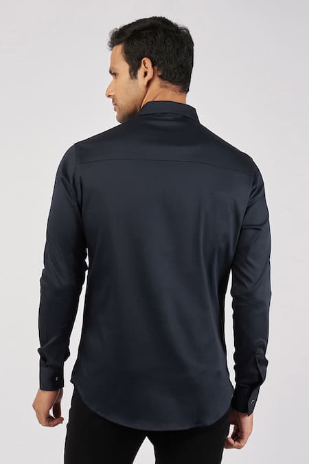 Sanjana Reddy Designs Big Star Embroidered Shirt 