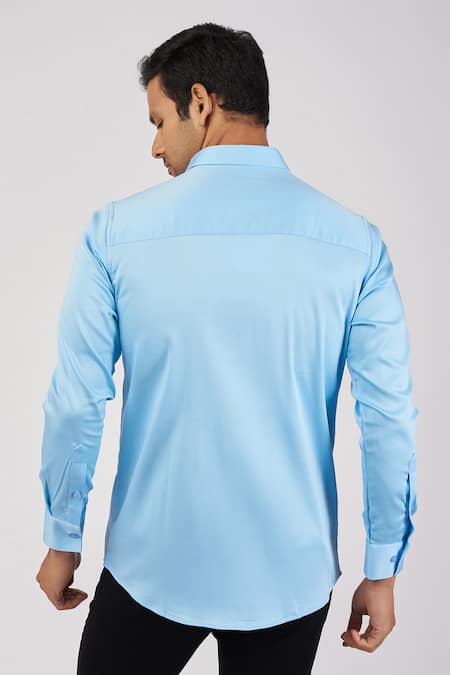 Sanjana Reddy Designs Cactus Embroidered Shirt 