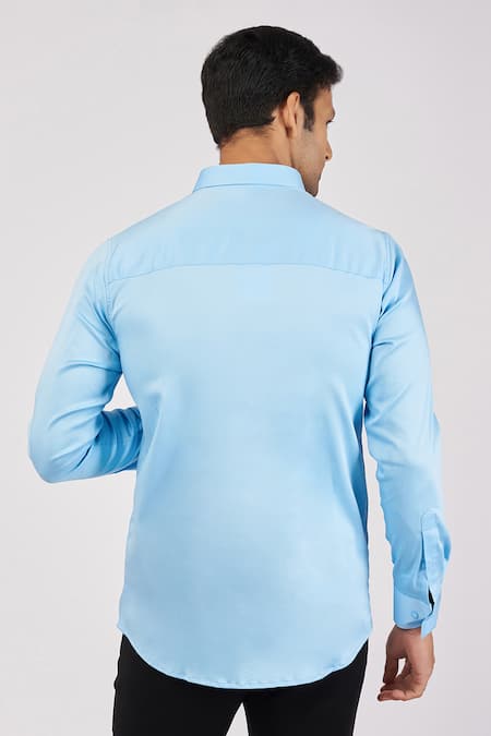 Sanjana Reddy Designs Skeleton Embroidered Shirt 