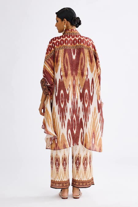 Rajdeep Ranawat Kamara Printed Shirt Tunic 