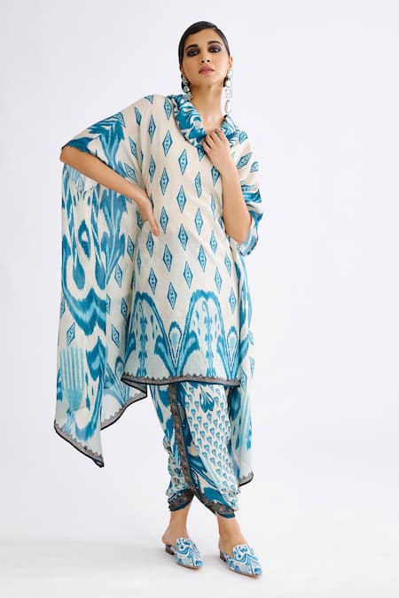 Rajdeep Ranawat Sonth Abstract Print Dhoti Pant 