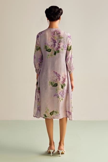Kalista Amie Floral Print Dress 
