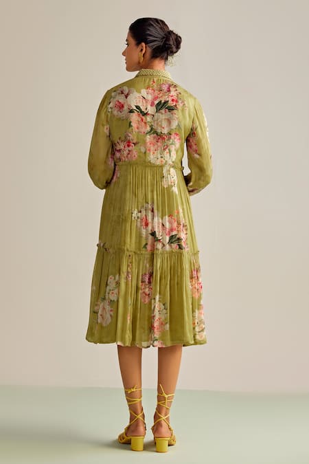 Kalista Sophie Floral Print Dress 