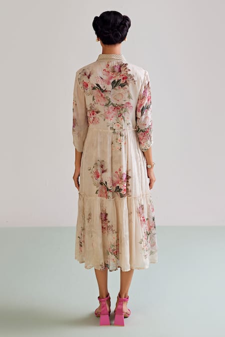Kalista Sophie Floral Pattern Dress 