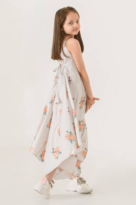 Pasha India Green Cotton, Rayon Embroidery Striped Print Palazzo Jumpsuit Online at Aza Fashions Pasha India_Green Cotton, Rayon Embroidery Striped Print Palazzo Jumpsuit _Online_at_Aza_Fashions