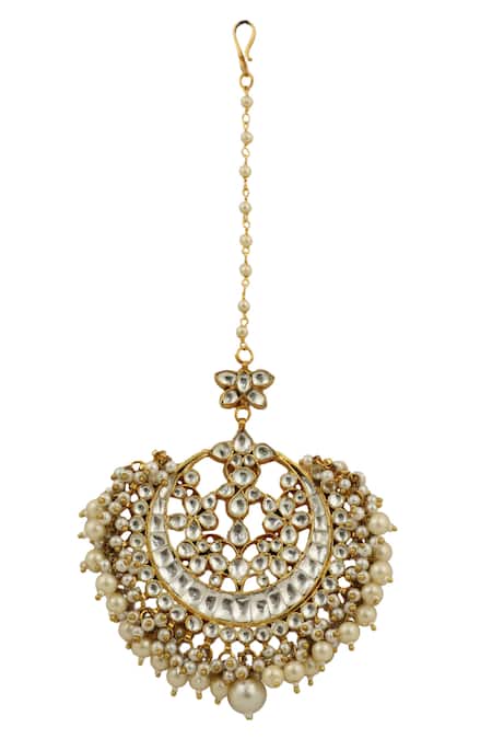 Riana Jewellery Bead Drop Maangtikka 