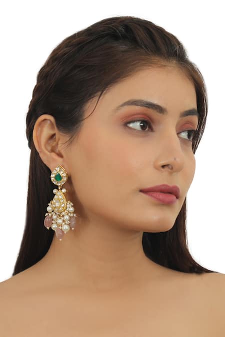 Riana Jewellery Bead Drop Dangler Earrings 