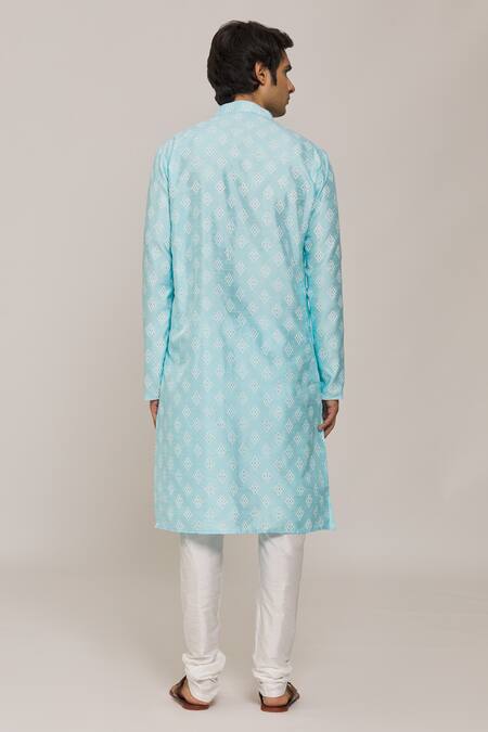 Arihant Rai Sinha Bouquet Print Kurta Set 