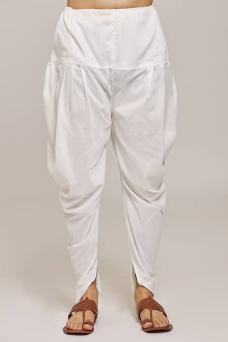 Arihant Rai Sinha_Yellow Rayon, Silk Embroidery Floral Kurta Set_at_Aza_Fashions