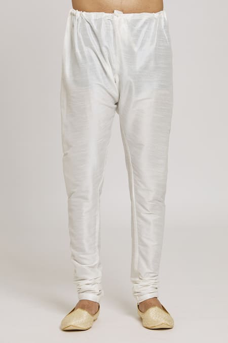 Arihant Rai Sinha Yellow Silk, Jacquard Embroidery Woven Floral Panel Sherwani With Churidar at Aza Fashions Arihant Rai Sinha_Yellow Silk, Jacquard Embroidery Woven Floral Panel Sherwani With Churidar _at_Aza_Fashions