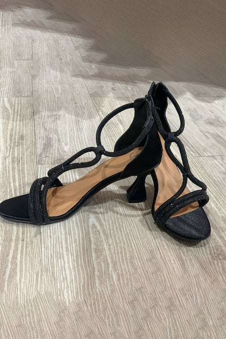 jm looks Women Black Heels - Buy jm looks Women Black Heels Online at Best  Price - Shop Online for Footwears in India | Flipkart.com
