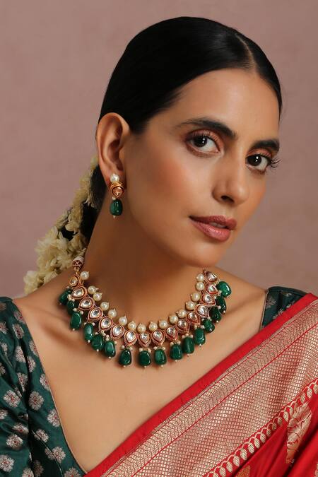 Buy Green FashionJewellerySets for Women by Priyaasi Online | Ajio.com