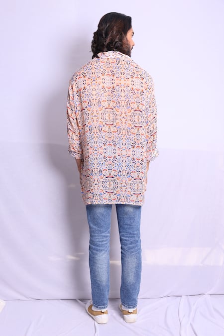 Debarun Theo Floral Print Shirt 