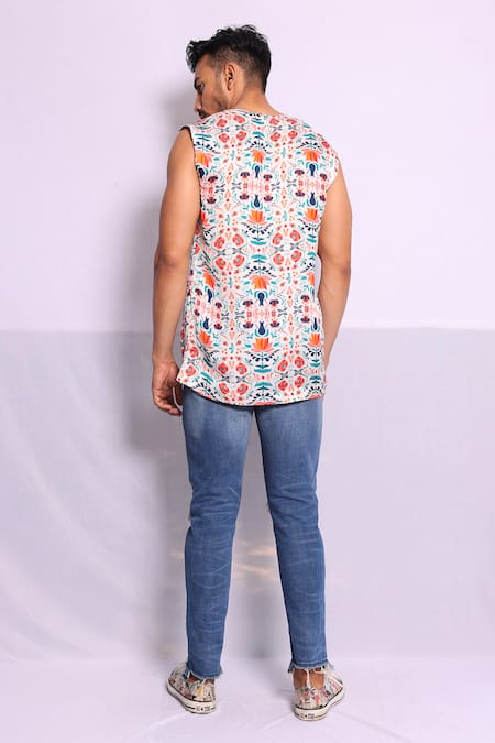 Debarun Marc Floral Print T-Shirt 
